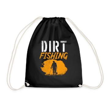 Sondler Sonde de pêche à la terre Détecteur de métaux - Sac de sport léger - noir - Devant