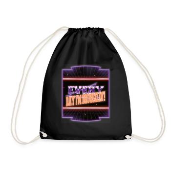 Dictons Geek Gift Blagues Cool Statement - Sac de sport léger - noir - Devant