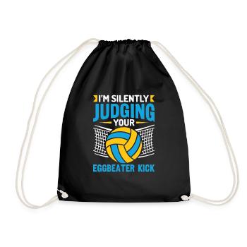 Water Polo Wasserball - Drawstring Bag - black - Front