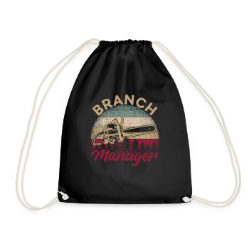 Directeur de succursale Succursales Succursales Forestier forestier - Sac de sport léger - noir - Devant