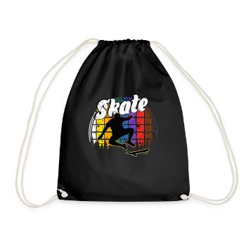 Skateboard Freestyle - Sac de sport léger - noir - Devant