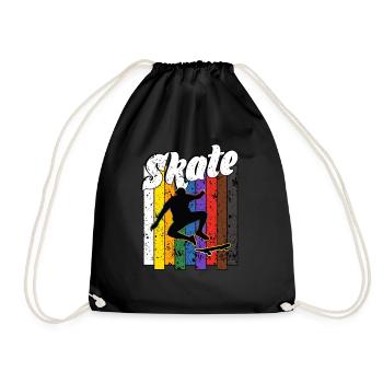Skateboard Freestyle - Sac de sport léger - noir - Devant