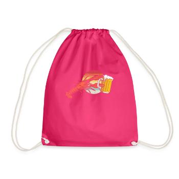 Homards hilarants Boissons d’ouverture Vacances - Sac de sport léger - fuchsia - Devant