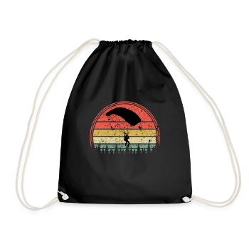 parachute - Sac de sport léger - noir - Devant