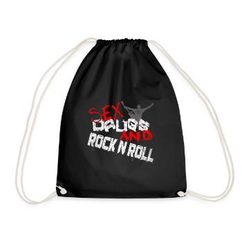 Grunge Sex Drugs And Rock And Roll - Sac de sport léger - noir - Devant