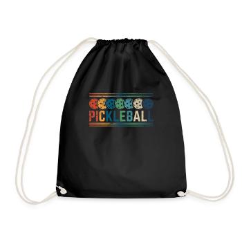 Funny Pickleball Player Sports Player Lover Pickle - Turnbeutel - Schwarz - Vorne