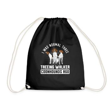 Treeing Walker Coonhound - Turnbeutel - Schwarz - Vorne
