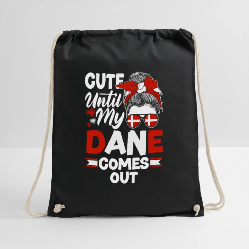 Danemark drapeau danois mignon jusqu’à ce que mon danois sorte Sac de sport léger