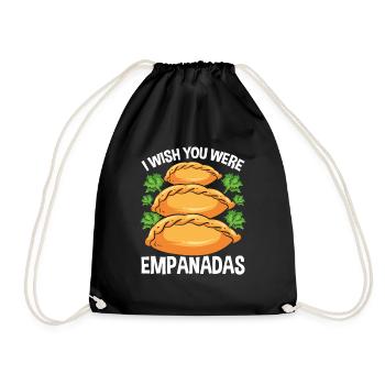 Empada Lover J’aimerais que tu sois Empanadas Colombia - Sac de sport léger - noir - Devant