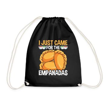 Empada Lover I just came for the Empanada Colombia - Turnbeutel - Schwarz - Vorne