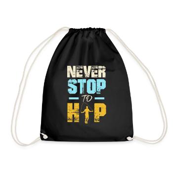 Speed Rope Skipping - Drawstring Bag - black - Front