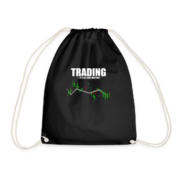 Hilarious Traders Appreciation Investors Graphic - Sac de sport léger - noir - Devant