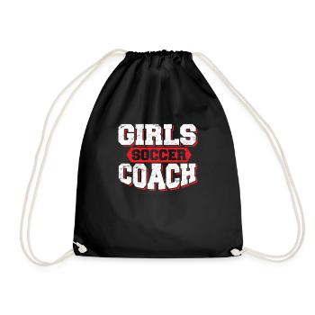 Girls Soccer Coach Funny Soccer Definition Womens - Turnbeutel - Schwarz - Vorne