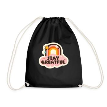 Cœurs Amour Roses Hippie Paix Liberté Bonheur - Sac de sport léger - noir - Devant