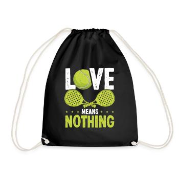 Paddle Tennis Love ne veut rien dire Paddle Player - Sac de sport léger - noir - Devant
