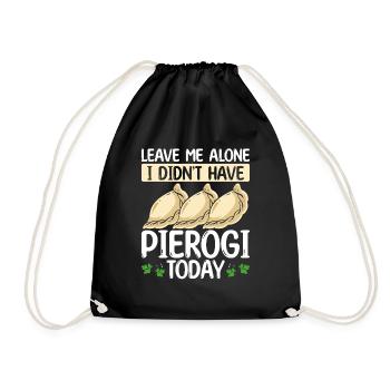 Pierogi Making Je n’avais pas Pierogi aujourd’hui FoodPie - Sac de sport léger - noir - Devant