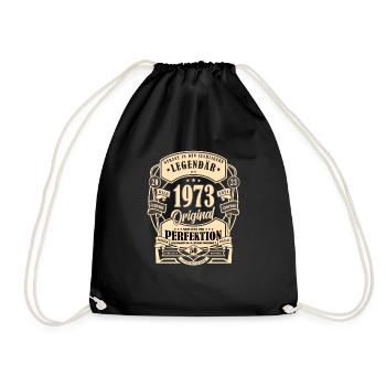 Cadeau du 50e anniversaire Mythe Légende Original - Sac de sport léger - noir - Devant
