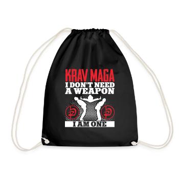 Krav Maga Apparel Israélien Self - Sac de sport léger - noir - Devant