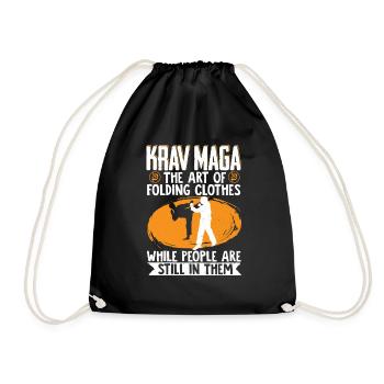 Krav Maga Apparel Israélien Self - Sac de sport léger - noir - Devant