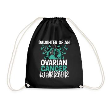Ovarian Cancer Awareness Month Daughter - Turnbeutel - Schwarz - Vorne