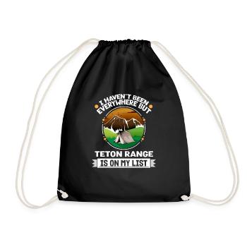 Teton Range est sur ma liste Randonner Camping Hiker - Sac de sport léger - noir - Devant