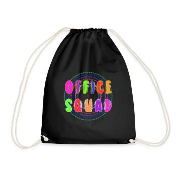 Appréciation de l’adjoint administratif de l’escouade de bureau - Sac de sport léger - noir - Devant