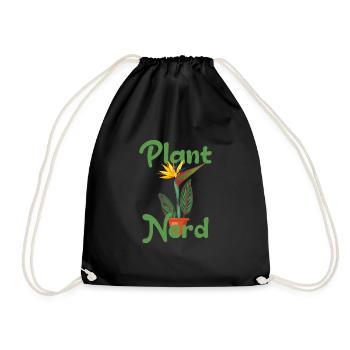 Plante Nerd Plante d’intérieur Plant Lover Strelizie - Sac de sport léger - noir - Devant