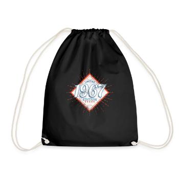 Limited Edition 1967 Vintage - Drawstring Bag - black - Front
