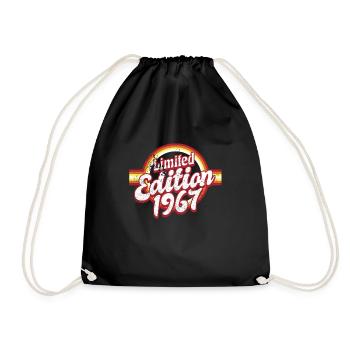 Limited Edition 1967 Vintage - Drawstring Bag - black - Front