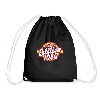 Edition Limitée Millésime 1986 - Sac de sport léger - noir - Devant
