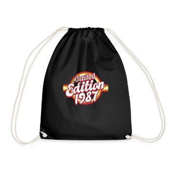 Edition Limitée Millésime 1987 - Sac de sport léger - noir - Devant