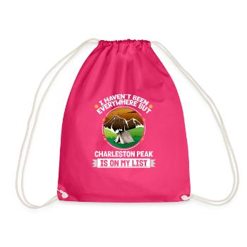 Charleston Peak est sur ma liste Camping de randonnée - Sac de sport léger - fuchsia - Devant