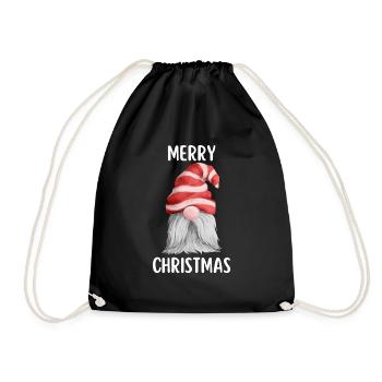 Joyeux Noël Drôle de Chemise de Noël - Sac de sport léger - noir - Devant