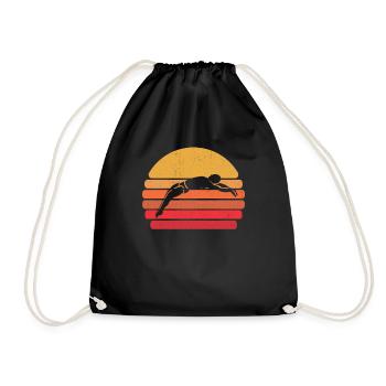 Diving Divers - Drawstring Bag - black - Front