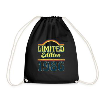 Edition Limitée Millésime 1986 - Sac de sport léger - noir - Devant