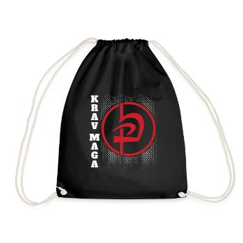 Krav Maga Apparel Israeli Self - Turnbeutel - Schwarz - Vorne