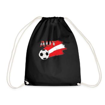 Drapeau Autriche - Sac de sport léger - noir - Devant
