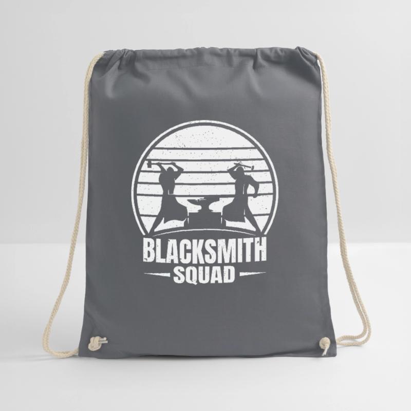 Idée cadeau Blacksmithing Anvil Blacksmith Squad Sac de sport léger