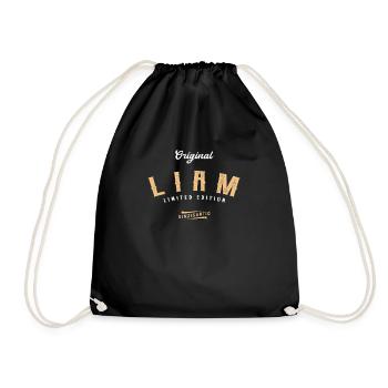 Liam Limited Edition - Turnbeutel - Schwarz - Vorne