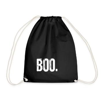 Ghosts Costume Ghost Halloween Spirit - Drawstring Bag - black - Front