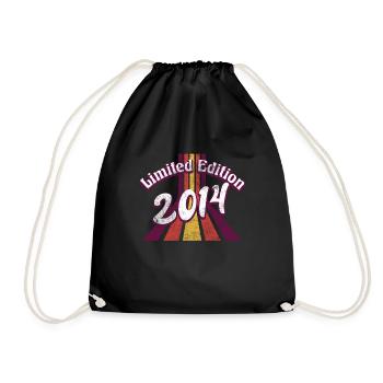 Limited Edition 2014 Vintage - Drawstring Bag - black - Front