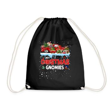 Mes Gnomies de Noël - Sac de sport léger - noir - Devant