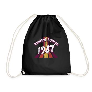 Edition Limitée Millésime 1987 - Sac de sport léger - noir - Devant
