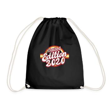 Limited Edition 2020 Vintage - Turnbeutel - Schwarz - Vorne