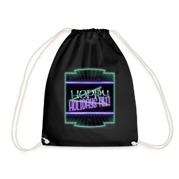 Couples Animal Joke Bedroom Computer Bodybuilding - Drawstring Bag - black - Front