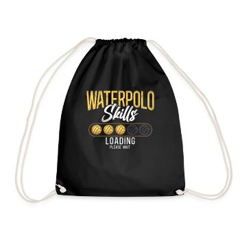 Water Polo Vintage Water Polo - Drawstring Bag - black - Front