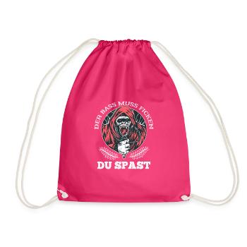 Techno Slogan Electro Party Festival Rave - Sac de sport léger - fuchsia - Devant