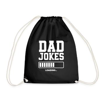 Papa Père Cadeau de la fête des pères - Sac de sport léger - noir - Devant