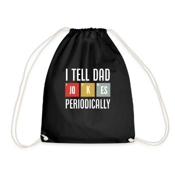 Papa Père Cadeau de la fête des pères - Sac de sport léger - noir - Devant