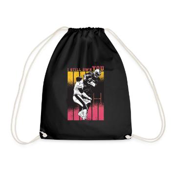 Je te possède toujours Football - Sac de sport léger - noir - Devant